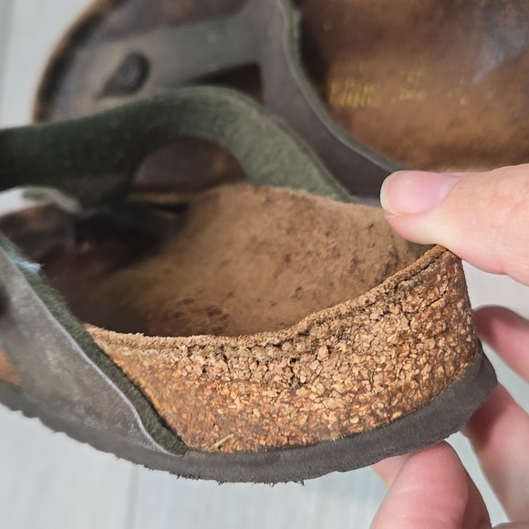 Birkenstock Women Gizeh T Strap Leather Sandals Shoes Sz 40/9 - Picture 7 of 13